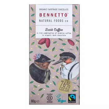 Mörk choklad med kaffe 76%