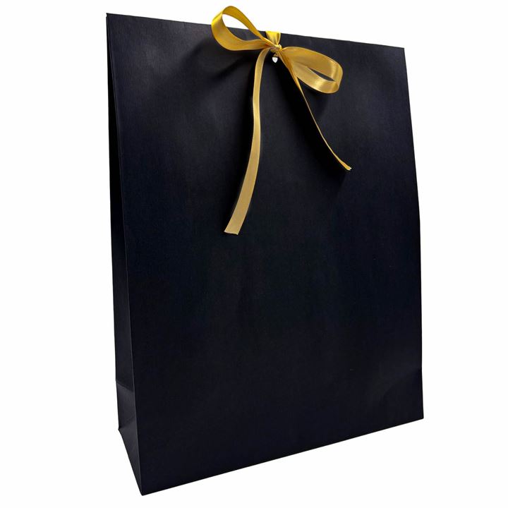 Bild på Presentpåse stor – Svart