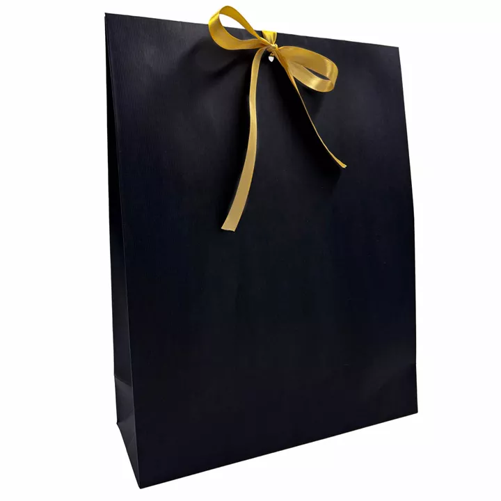 Bild på Presentpåse stor – Svart
