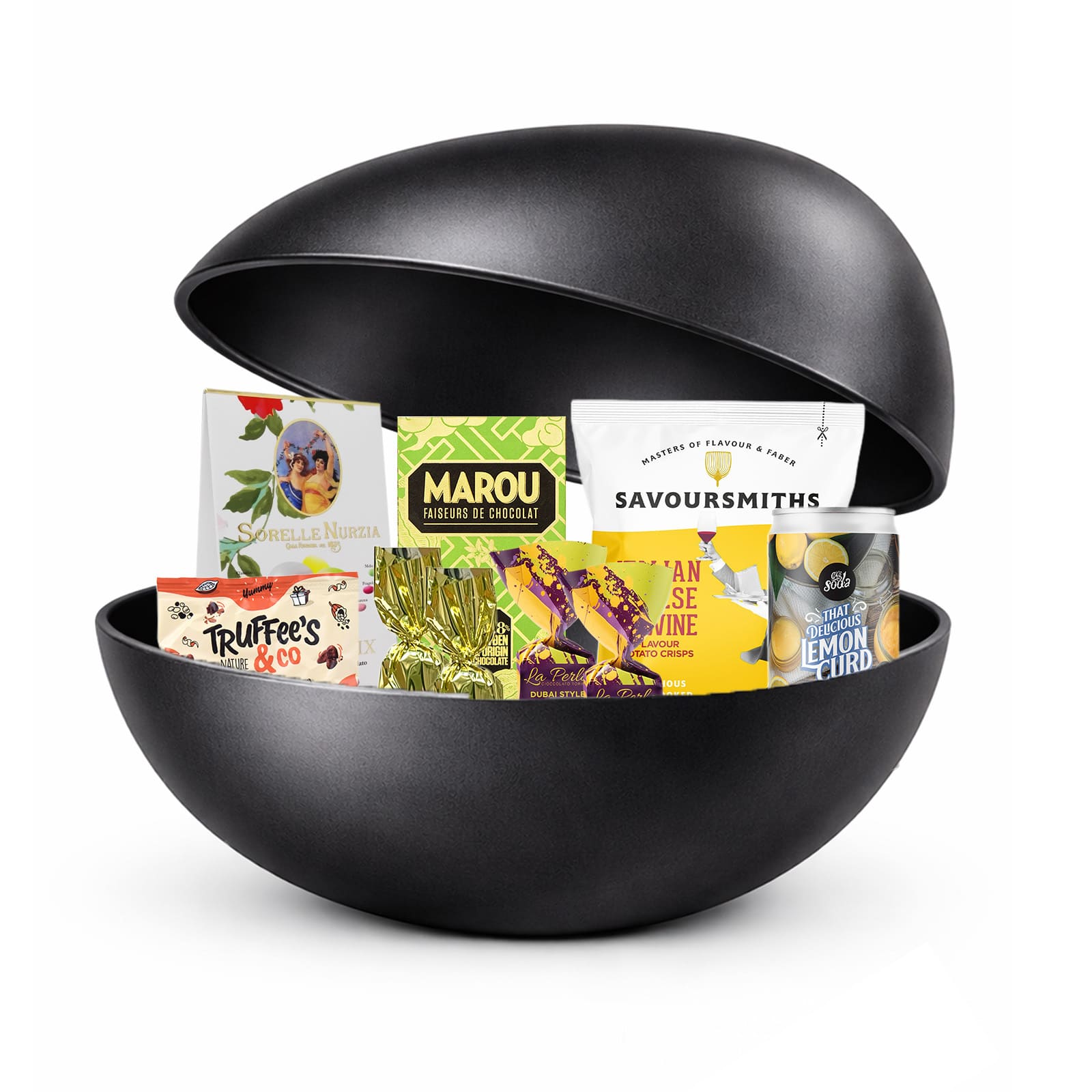 Bild på Fyllt påskägg – choklad & snacks