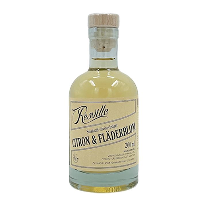 Bild på Citron- och fläderblomsvinäger