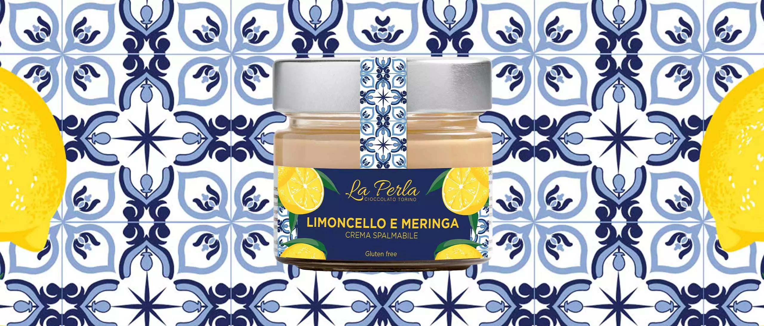 Limoncellocréme med mandel och maräng