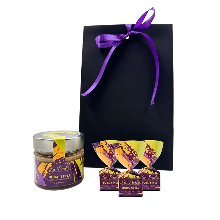 Bild på Dubaichoklad – Presentpåse mellan