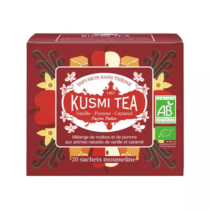 Bild på Vanilla/Apple/Caramel 20p tepåsar – rooibos/örtte