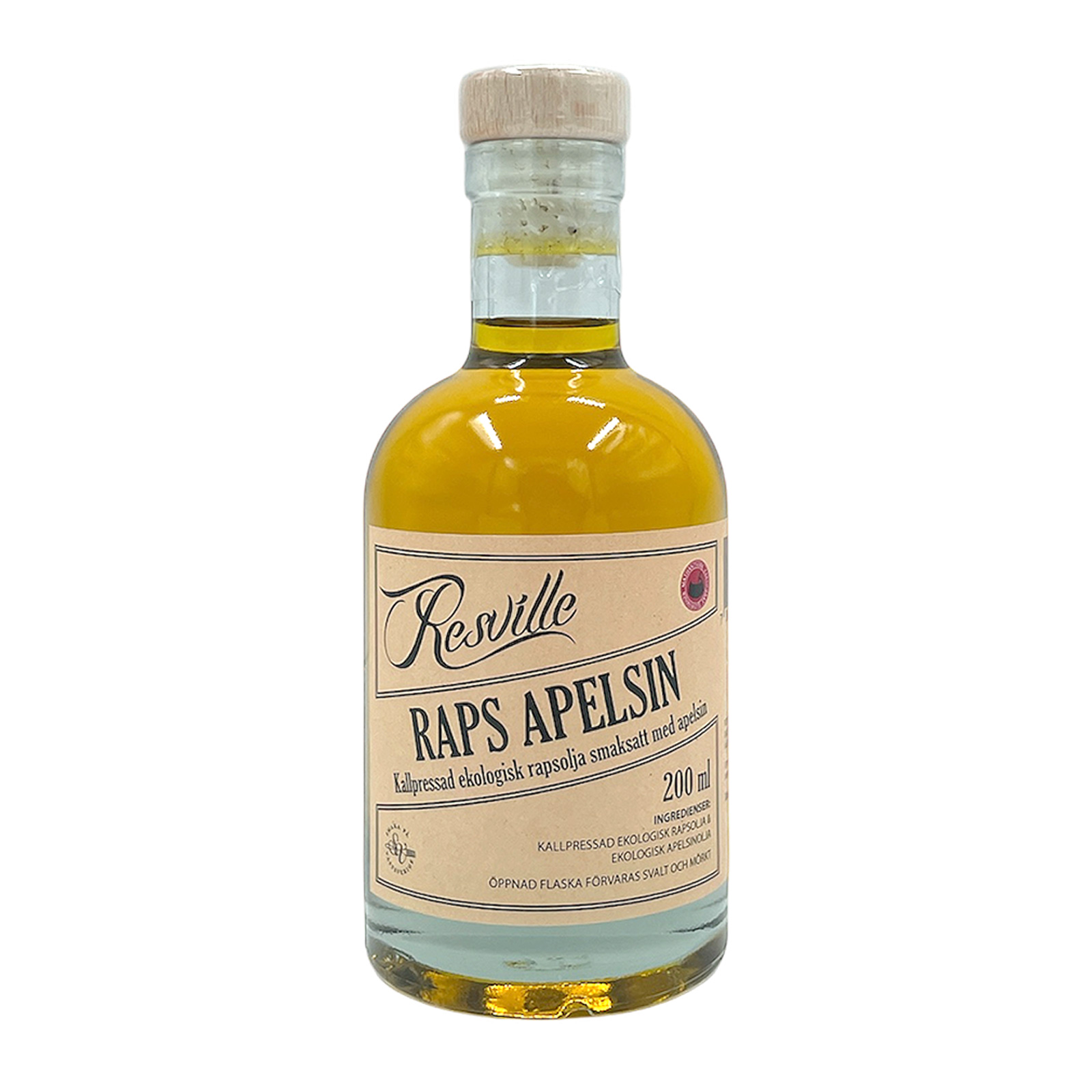 Kallpressad rapsolja – apelsin