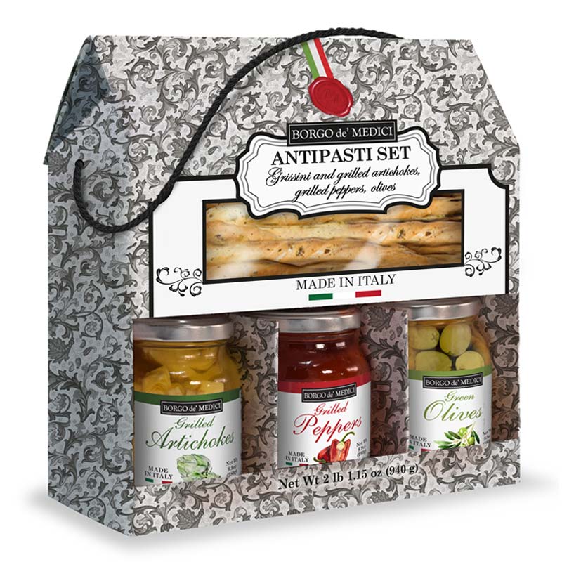 Presentset med antipasti