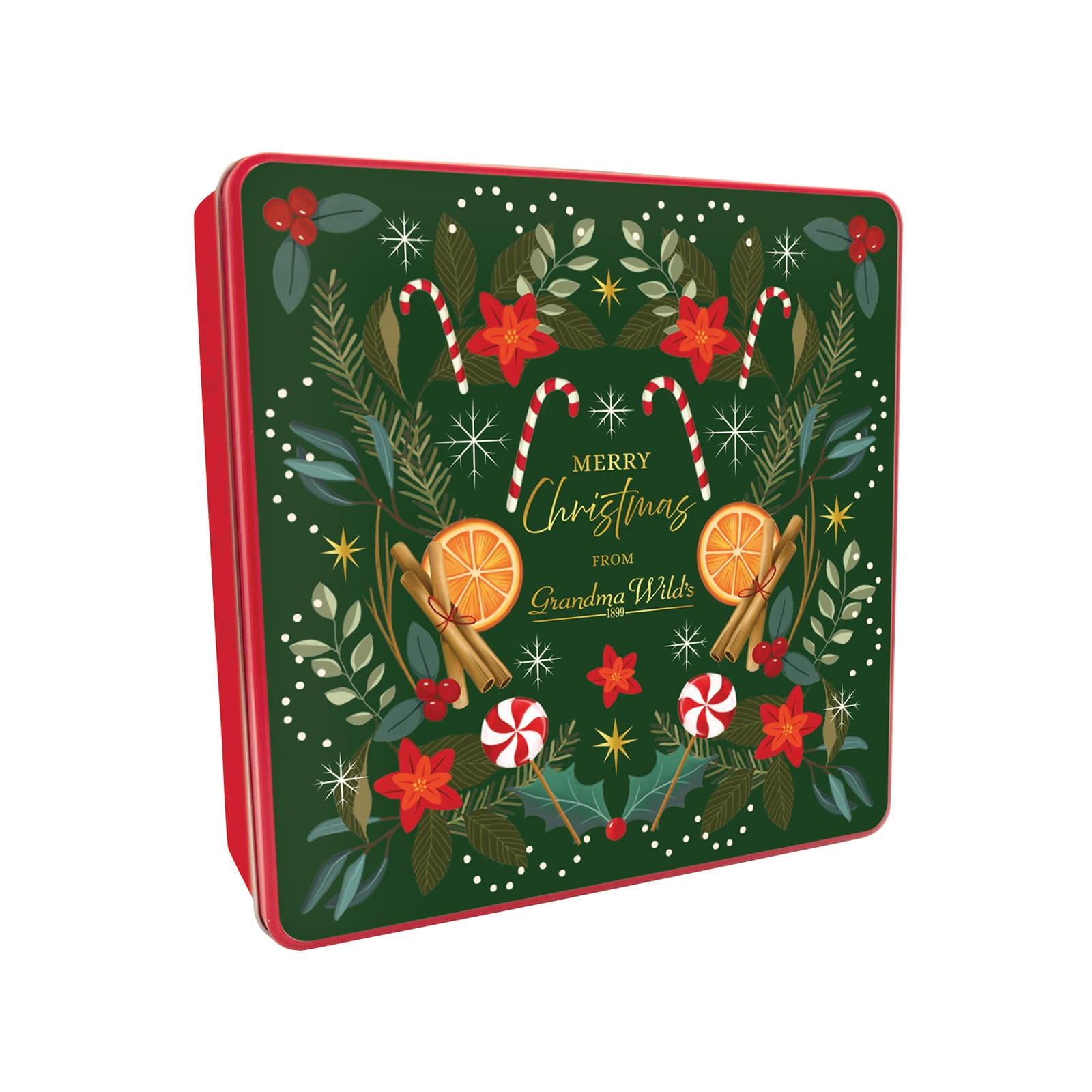 Shortbread i julig plåtburk – 400g