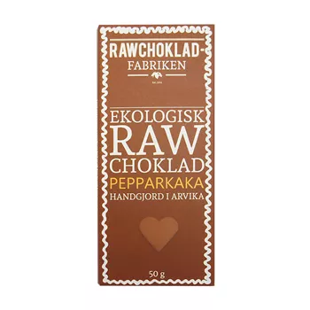 73% rawchoklad med pepparkaka