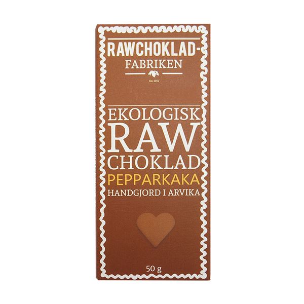 Rawchoklad pepparkaka 73%