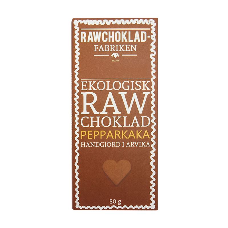 Rawchoklad pepparkaka 73%