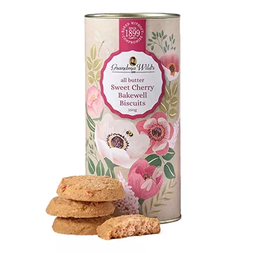 Kakor med körsbär i Botanical-tub – 150g