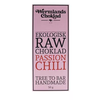 73% rawchoklad med chili & passionsfrukt