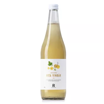 Mousserande vita vinbärsdryck – 63cl (12st)