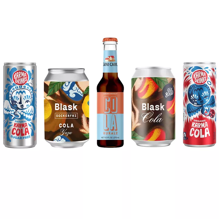 Bild på Colaprovning – 5 sorters cola