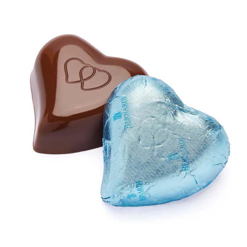 Mörkt chokladhjärta med kokosfyllning 60%