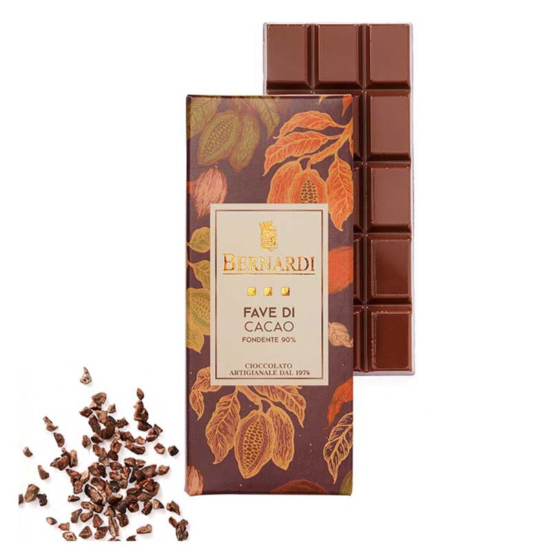 Mörk choklad med kakaonibs