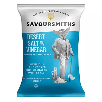 Ökensalt- & vinägerchips – 150g