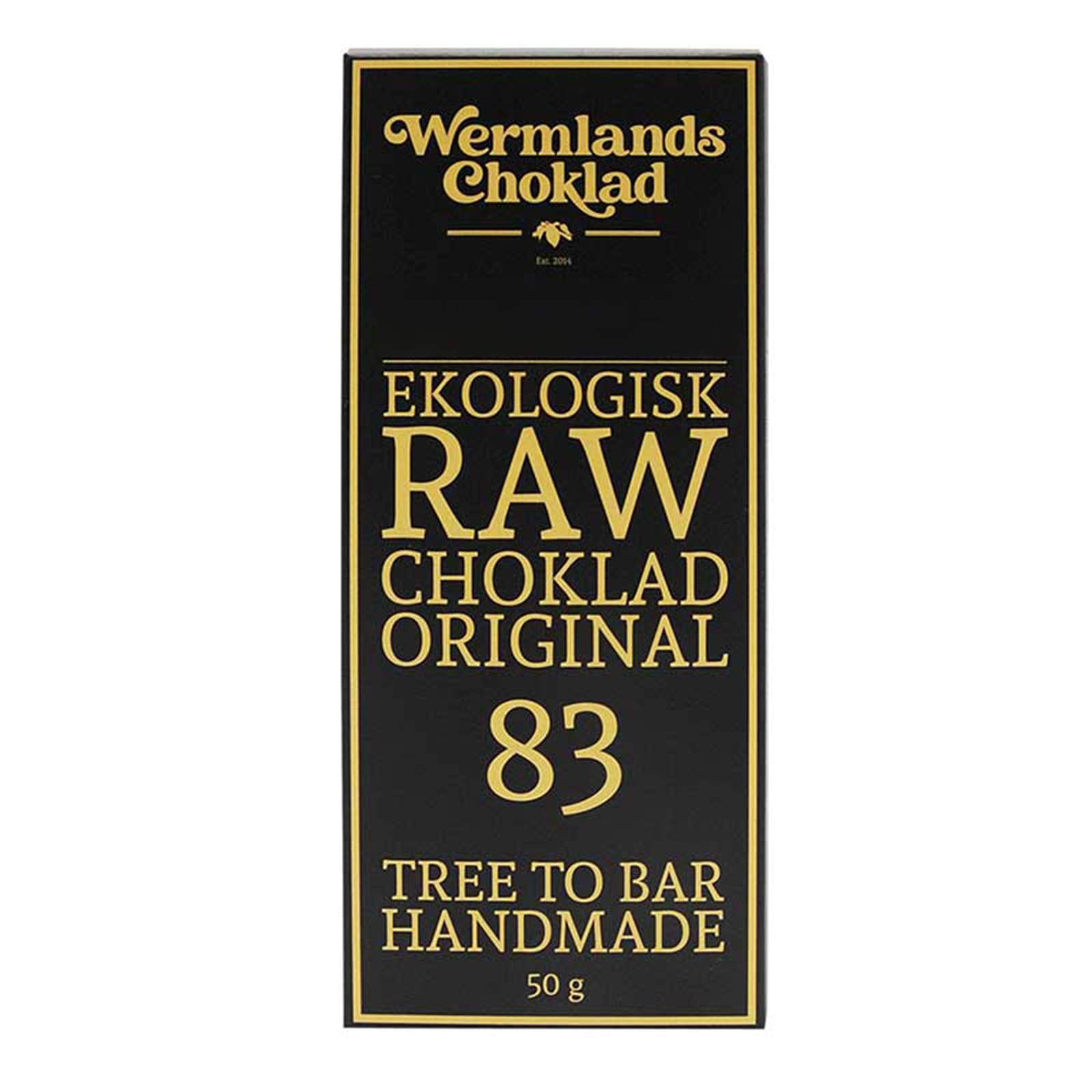 83% rawchoklad original