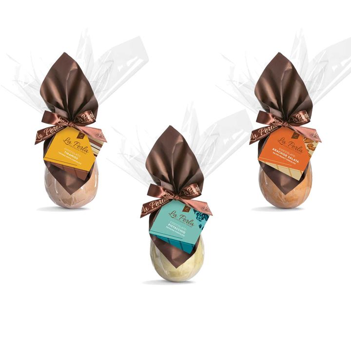 Bild på Chokladägg mix – jordnöt, pistage & tiramisú